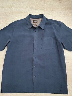 Quiksilver Waterman Centinela Premium Anti-Wrinkle Comfort Fit Shirt Size XL